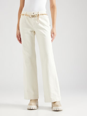 MICHAEL Michael Kors Loosefit Jeans i beige: framsida