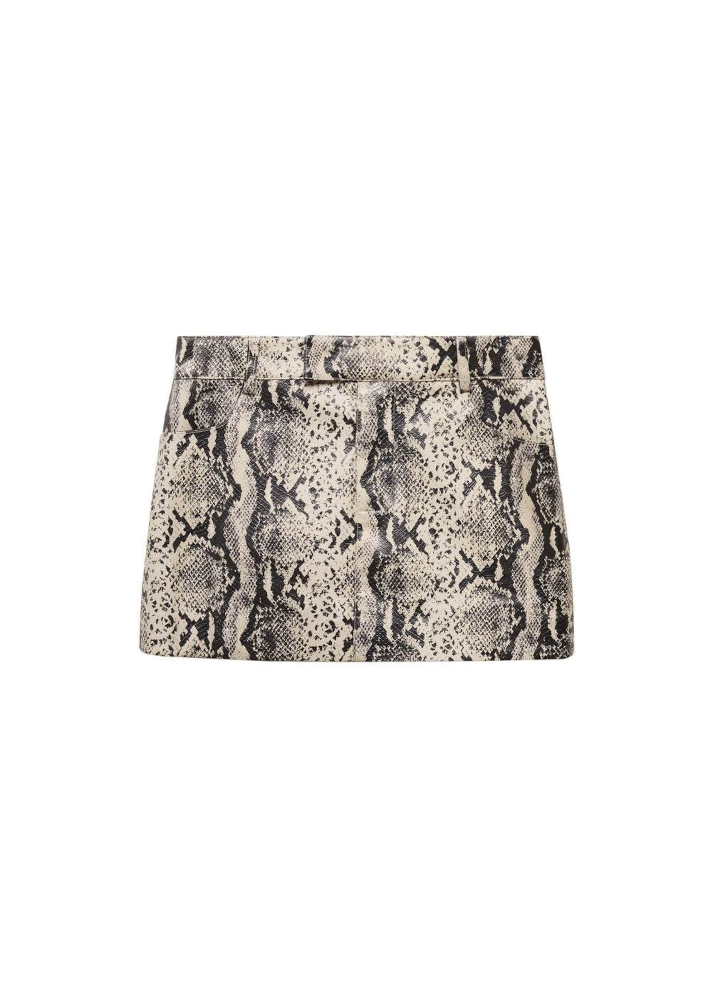 MANGO Skirt 'Kourtney' in Beige / Black, Item view