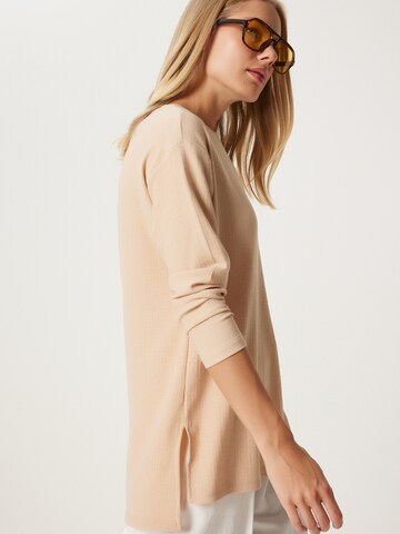 Happiness İstanbul Μπλουζάκι σε μπεζ