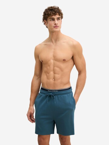 Pantalon de pyjama ' Mix N Match ' Marc O'Polo en bleu : devant