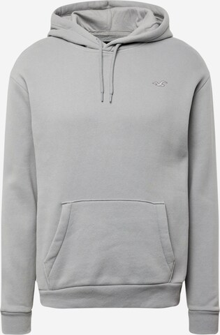 HOLLISTER - Sweatshirt em cinzento: frente