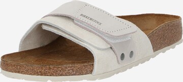 Zoccoletto 'Oita' di BIRKENSTOCK in bianco: frontale