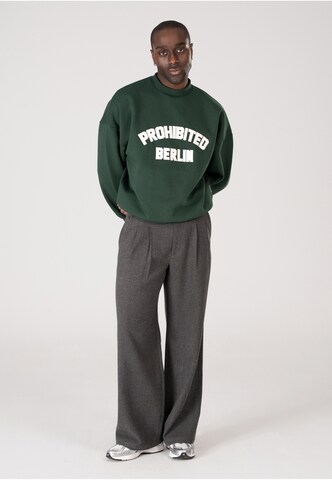 Prohibited - Sudadera 'Berlin' en verde