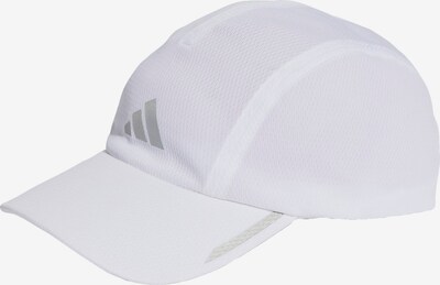 ADIDAS PERFORMANCE Sportcap 'Aeroready Four-Panel Mesh' in grau / weiß, Produktansicht