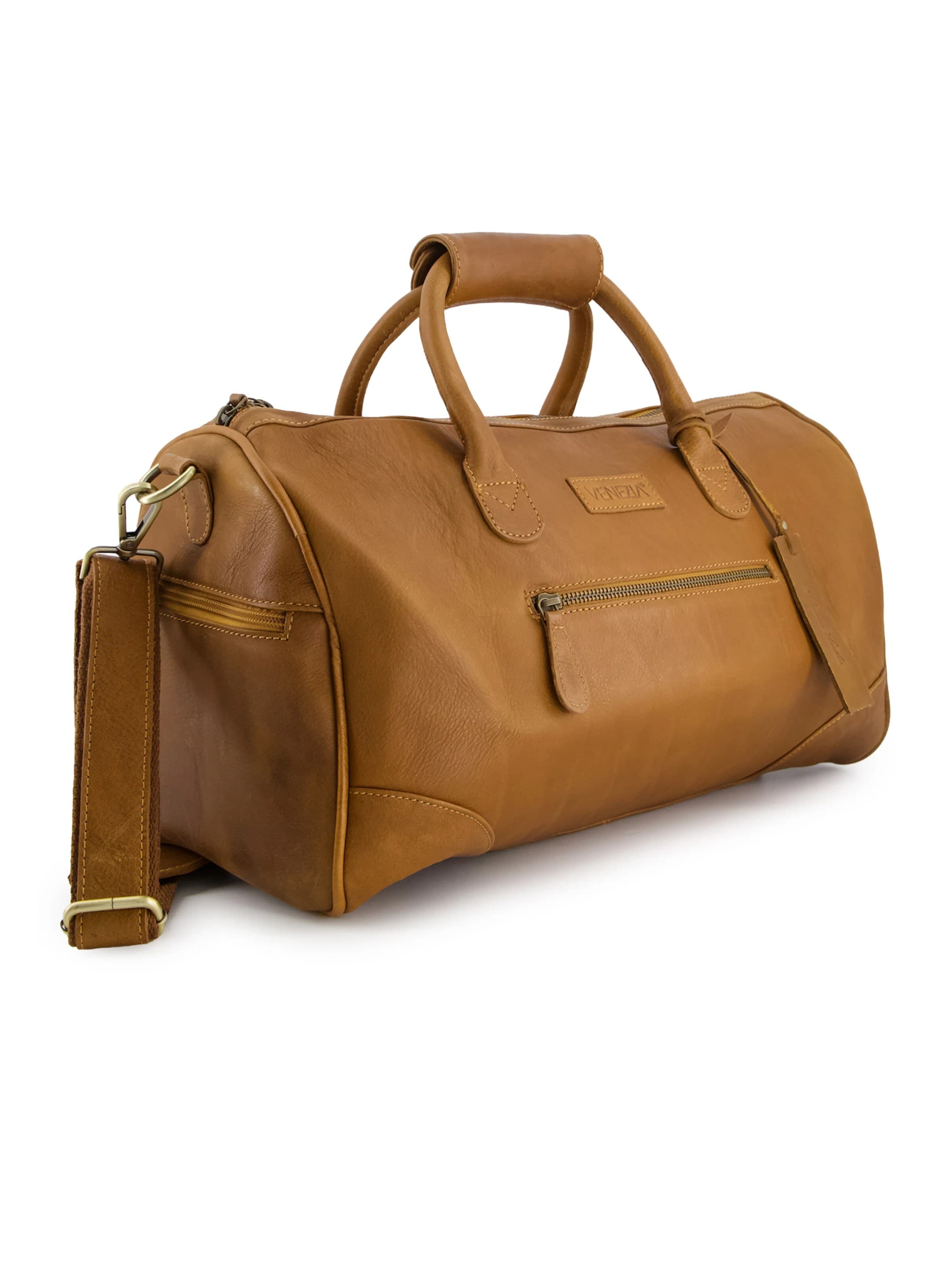 VENEZIA Weekender in Brown