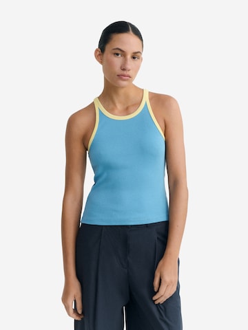 Thinking MU Top 'HARRIET' in Blau: Vorderseite