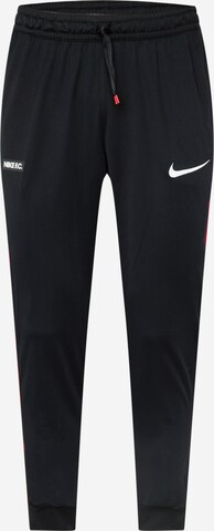 NIKE Обычный Спортивные штаны 'FC Libero' в Черный: спереди