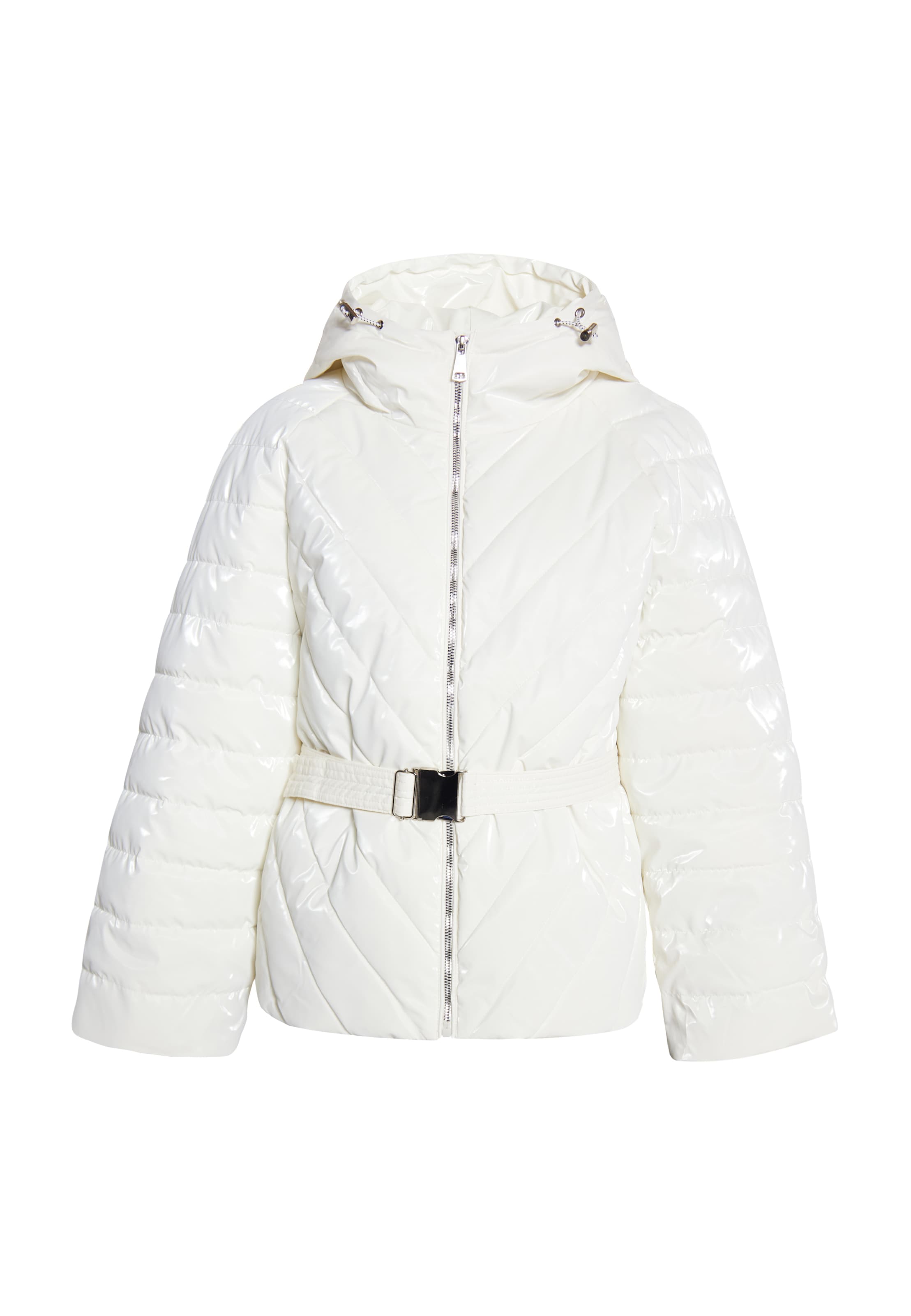 faina Zimná bunda 'Nally' - Biela: predná strana