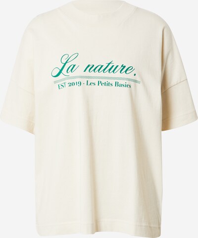Les Petits Basics T-Shirt in beige / grün, Produktansicht