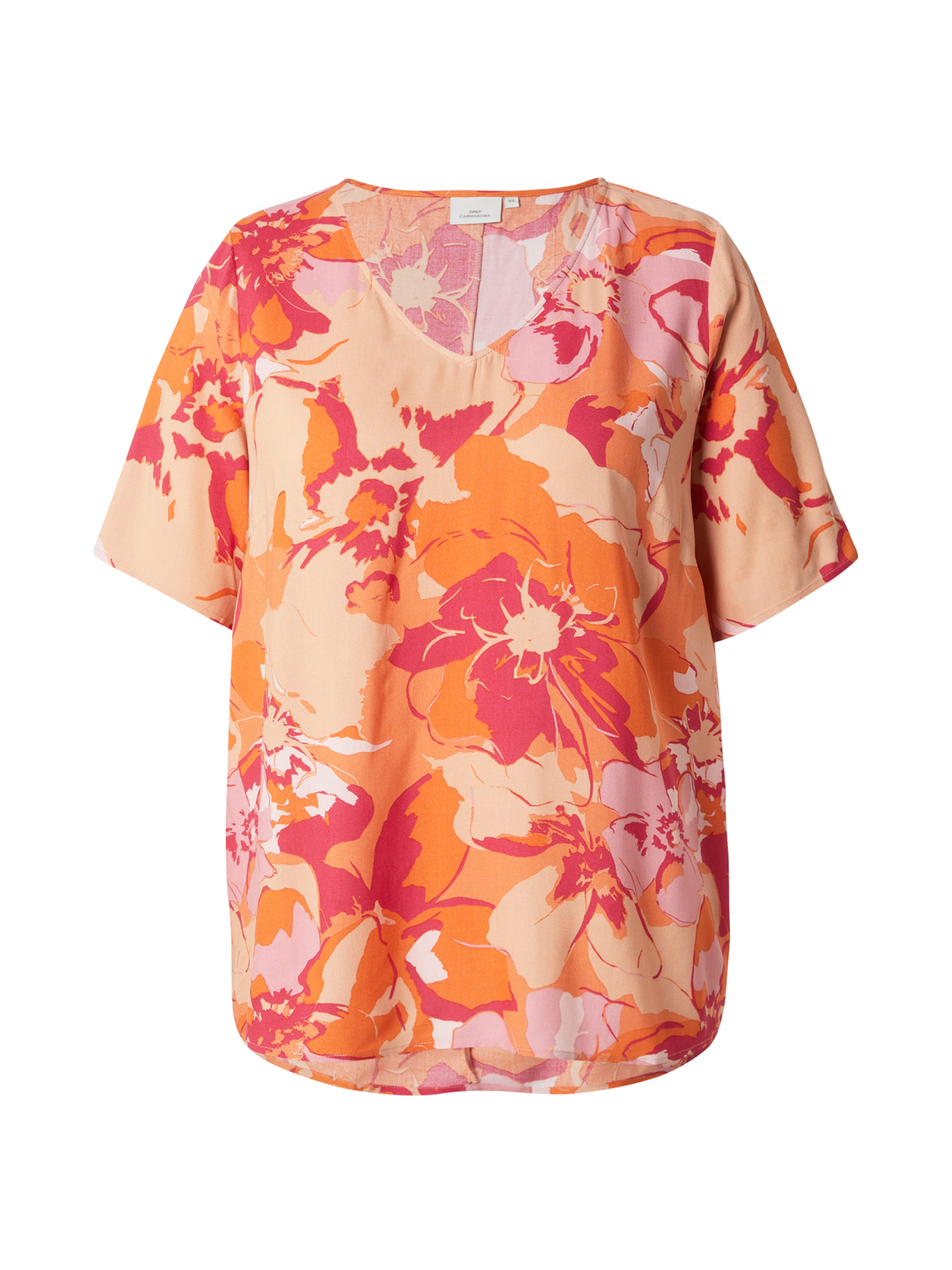 ONLY Carmakoma Blouse 'CARHELEN' in Orange: front