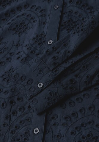 STREET ONE Bluse in Blau