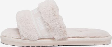 Mule PUMA en rose : devant