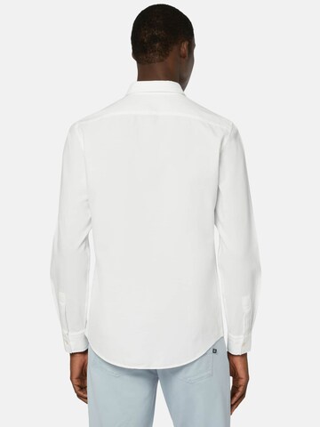 Coupe regular Chemise business Boggi Milano en blanc