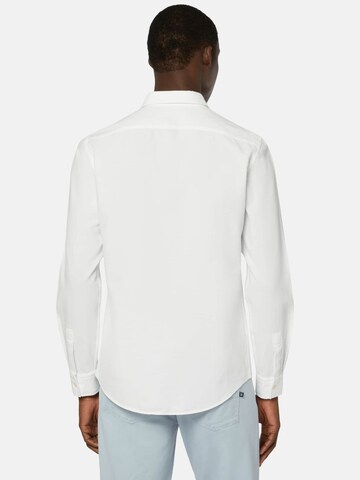 Boggi Milano Klasický střih Společenská košile – bílá