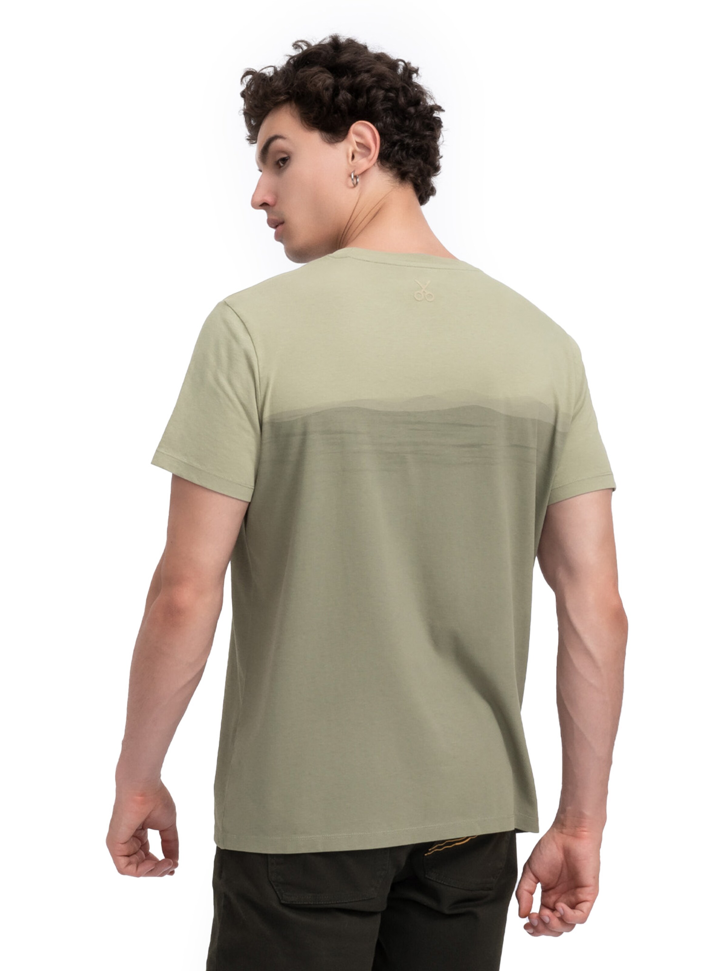 T-Shirt 'Delirium' Kaft en gris