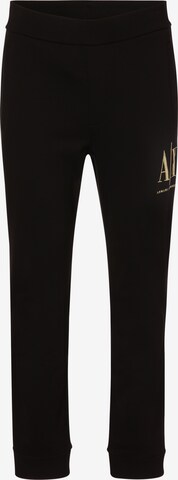 ARMANI EXCHANGE Tapered Pants in Black: front