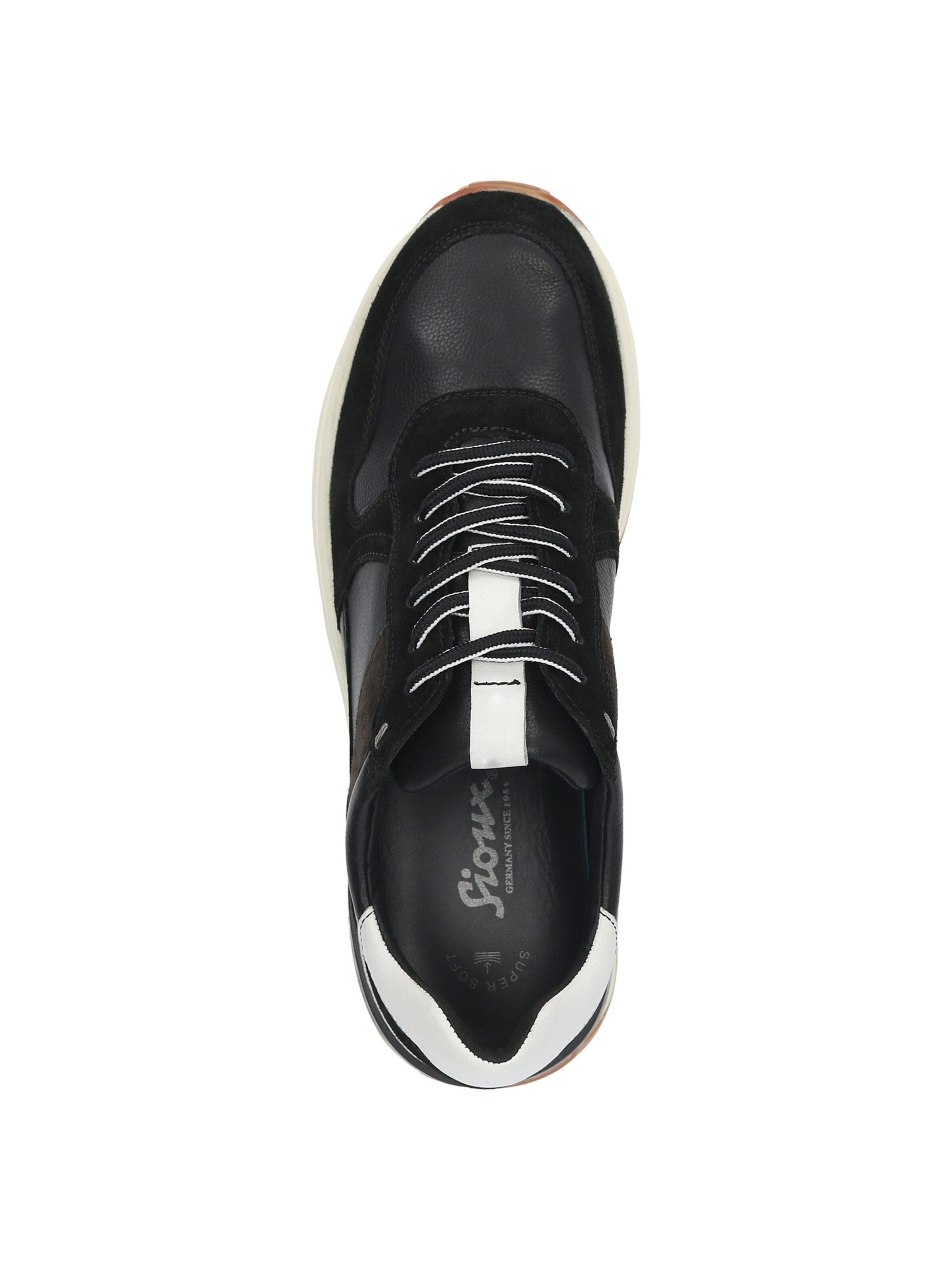 SIOUX Sneaker 'Rojaro-719' in Schwarz