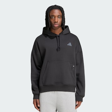 ADIDAS PERFORMANCE Sports sweatshirt 'Adi365' in Black: front