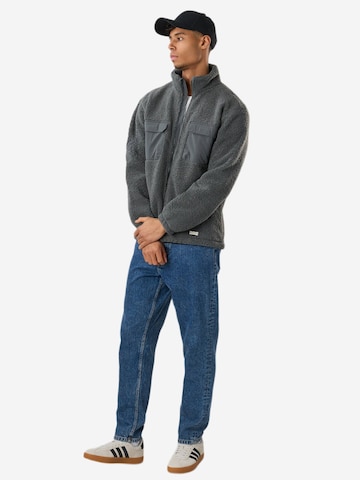 Denim Factory Fleece jas 'Denver' in Grijs