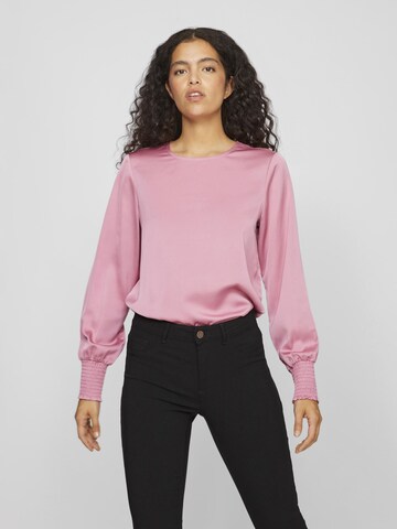 VILA Blouse in Pink: front