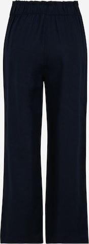 ESPRIT - Pierna ancha Pantalón plisado en azul