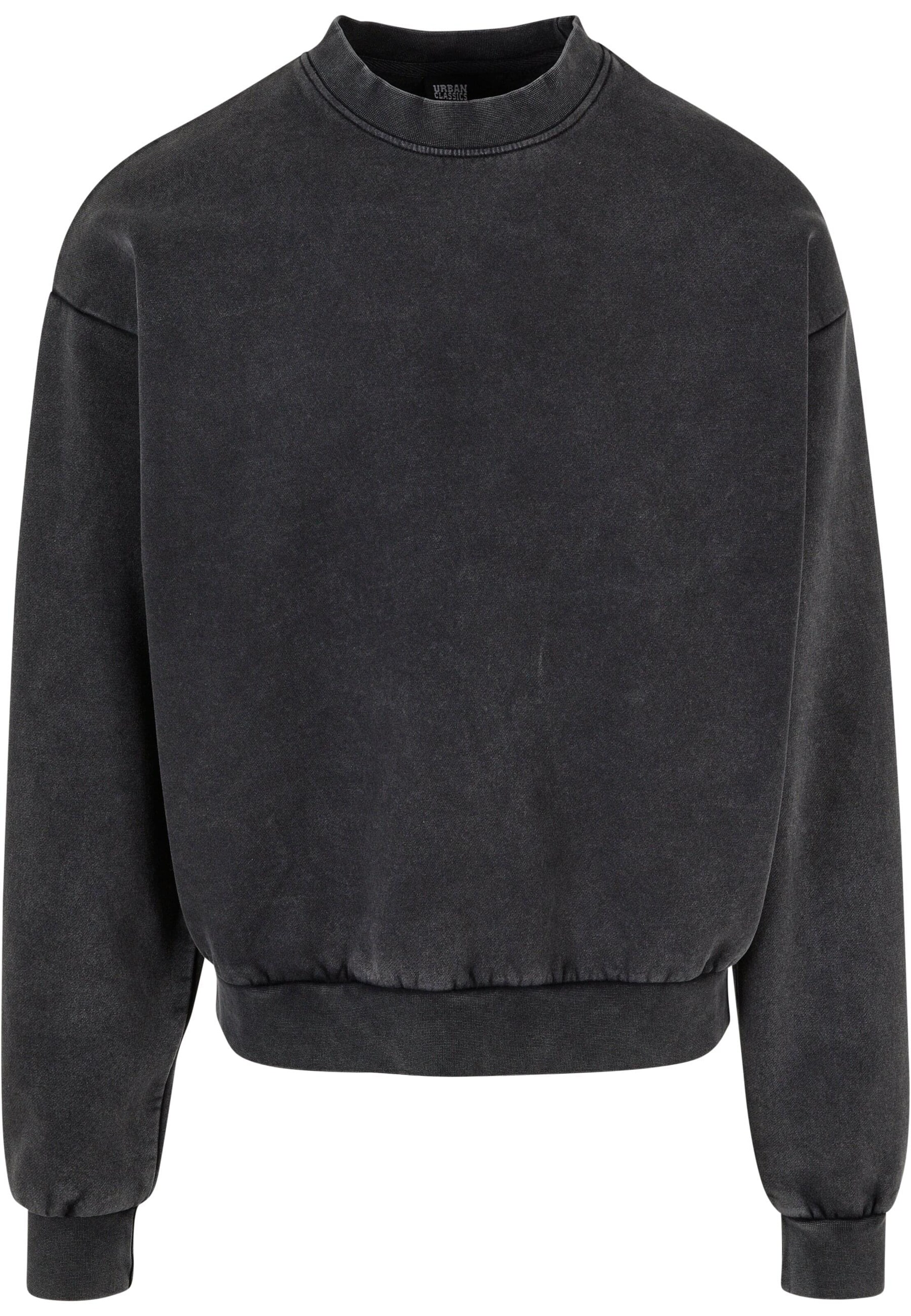 Sweat-shirt Urban Classics en noir : devant
