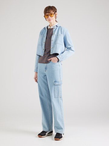Veste mi-saison 'JDYMARLY' JDY en bleu