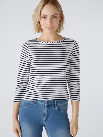 OUI Shirt 'SUMIKO' in Blue: front