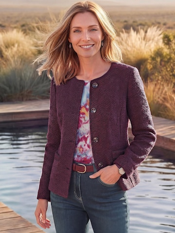 Goldner Blazers in Lila
