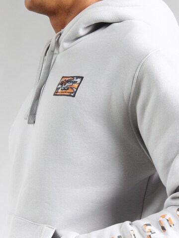 ALPHA INDUSTRIES Sweatshirt i grå