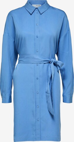 Abito camicia 'PORTA' di SELECTED FEMME in blu: frontale