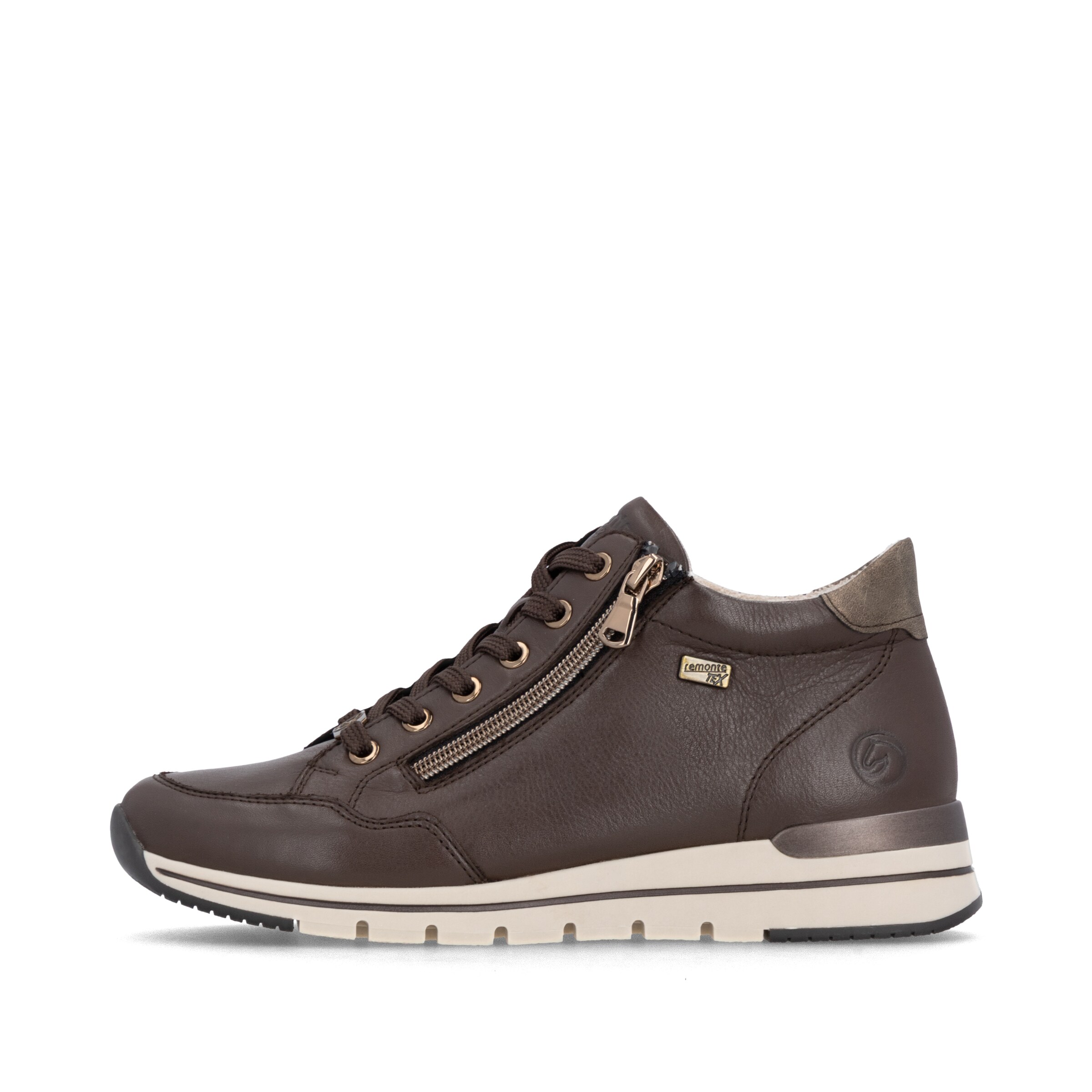 Chaussure de sport à lacets REMONTE en marron