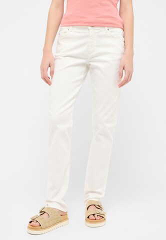 MUSTANG Slimfit Hose 'Crosby' in Weiß: Vorderseite