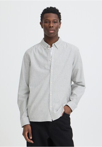 !Solid Regular Fit Hemd 'SDVal' in Grau: Vorderseite
