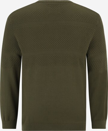 Jack & Jones Plus Pullover 'CHRIS' i grøn