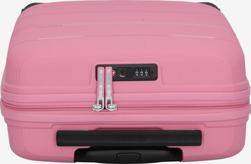 American Tourister Trolley 'Linex' in Roze