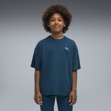 T-Shirt fonctionnel PUMA en bleu : devant