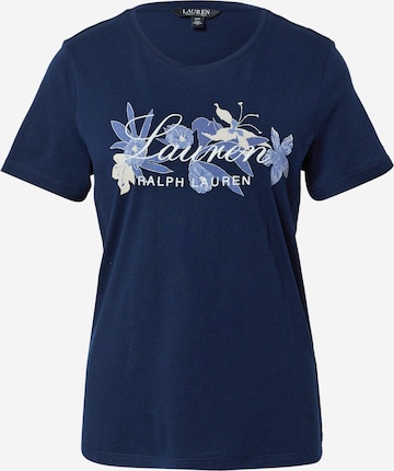 Lauren Ralph Lauren Μπλουζάκι 'KATLIN' σε μπλε: μπροστά