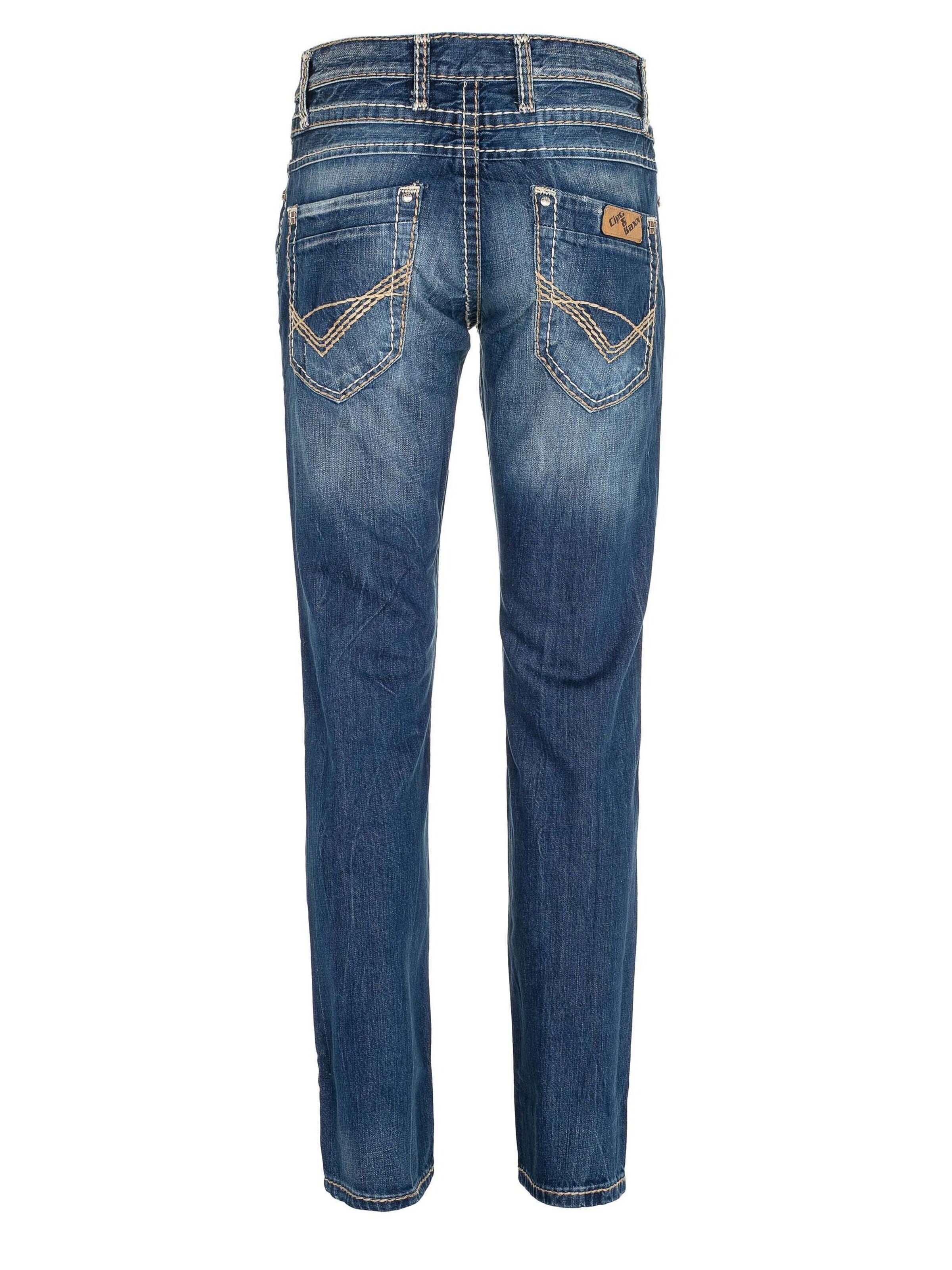 CIPO & BAXX Slimfit Jeans in Blau