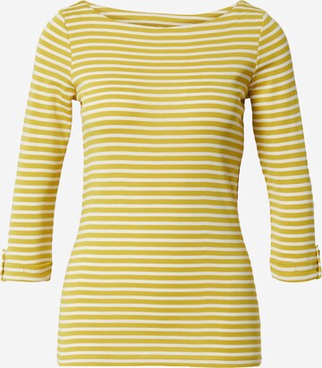 ESPRIT Тениска в жълто: отпред