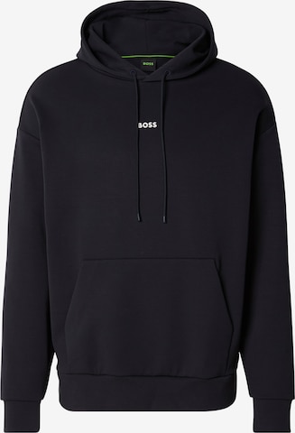 BOSS Sweatshirt 'Sly Zone' in Blue: front