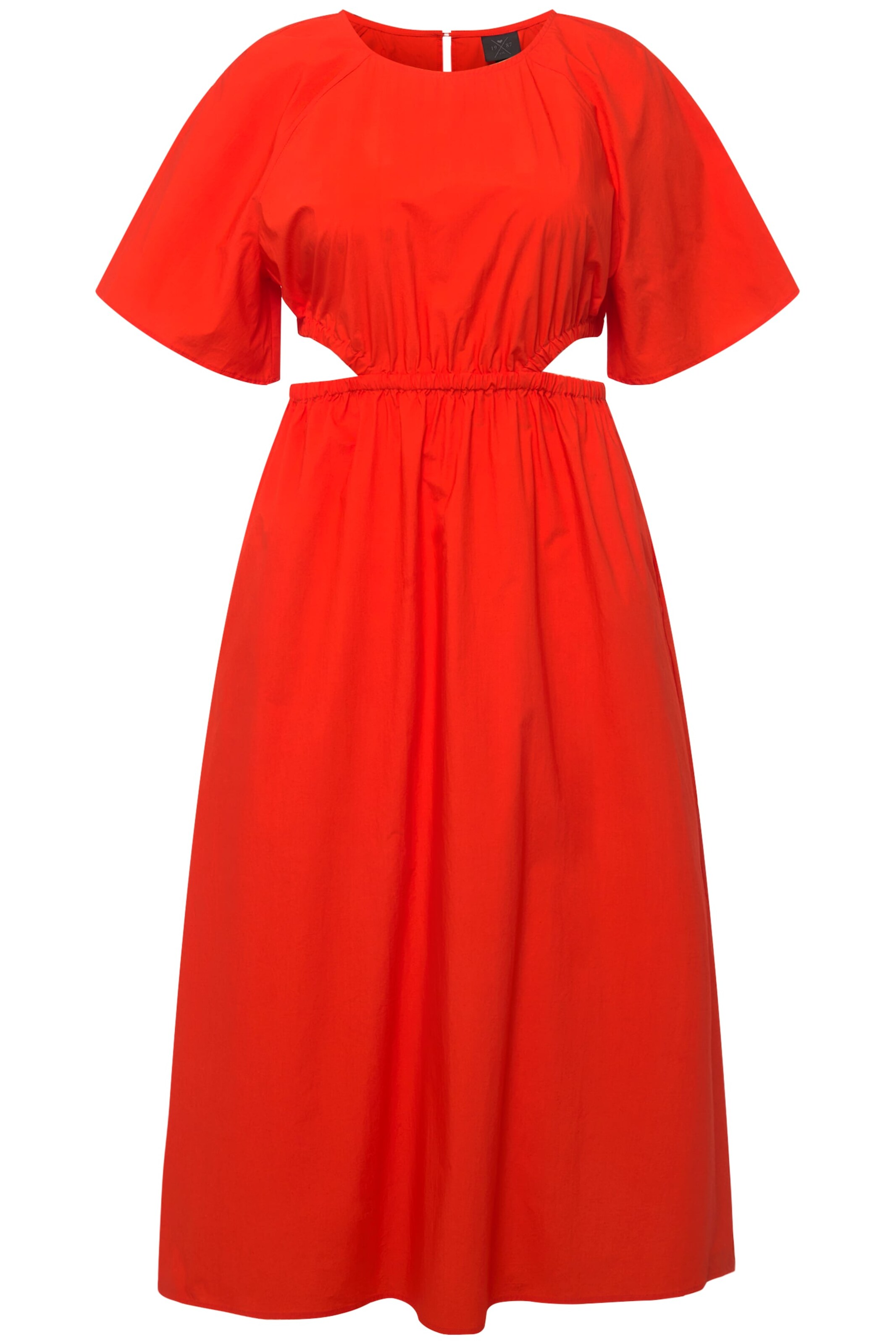 Ulla Popken Jurk in Oranje: voorkant