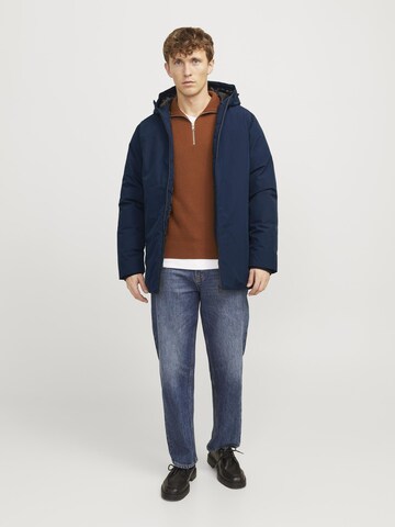 JACK & JONES Winterjas in Blauw