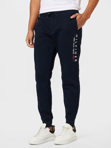 TOMMY HILFIGER Tapered Hose in Blau: predná strana