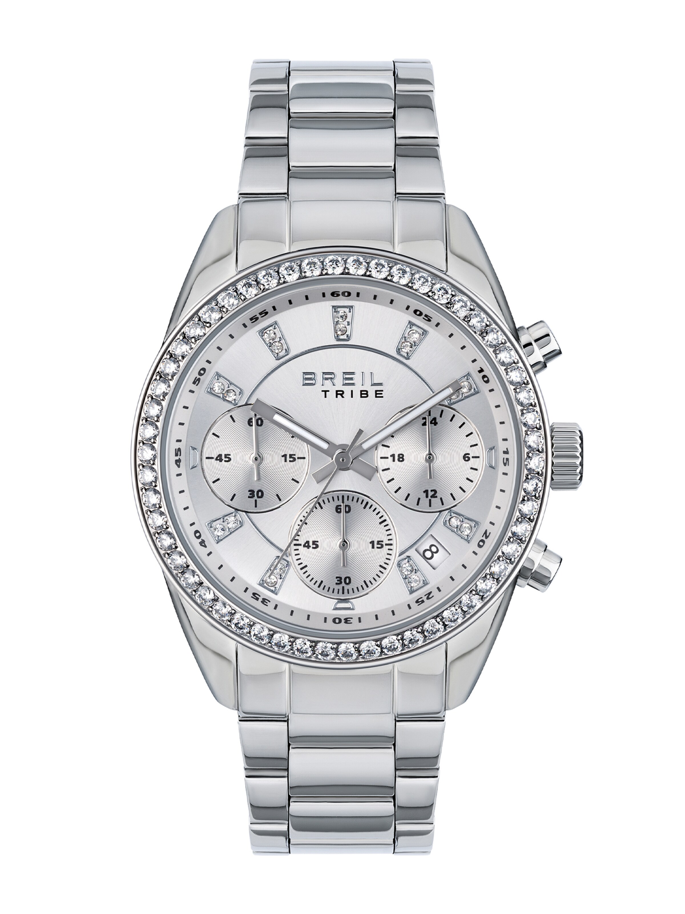 Breil Uhr 'Azure' in Silber: Vorderseite