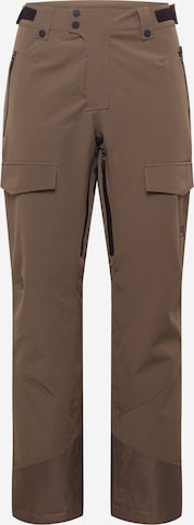 SOS Regular Cargo Pants 'Aspen' in Brown: front