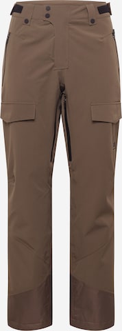 Regular Pantalon cargo 'Aspen' SOS en marron : devant