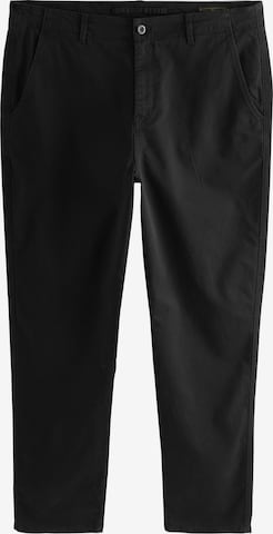 Next Szabványos Chino nadrág - fekete: elől