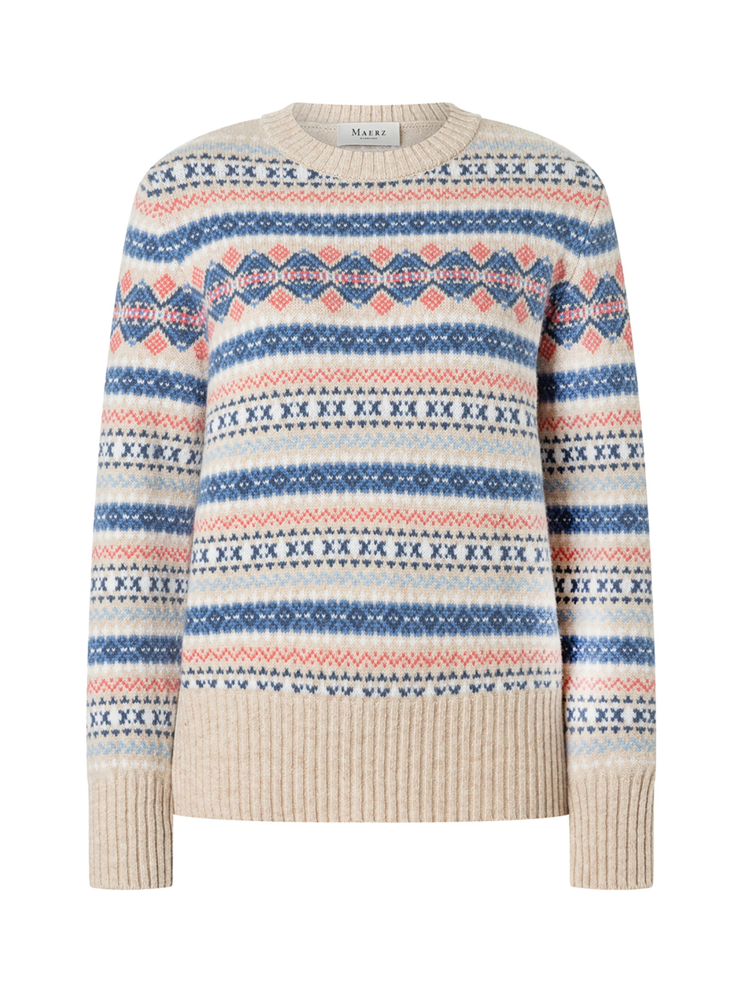 MAERZ Muenchen Trui in Beige: voorkant