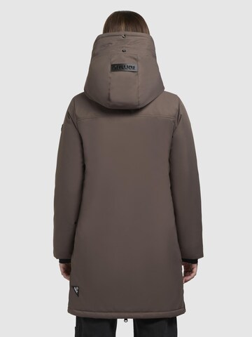 Manteau mi-saison 'Yaak3-YM' khujo en marron